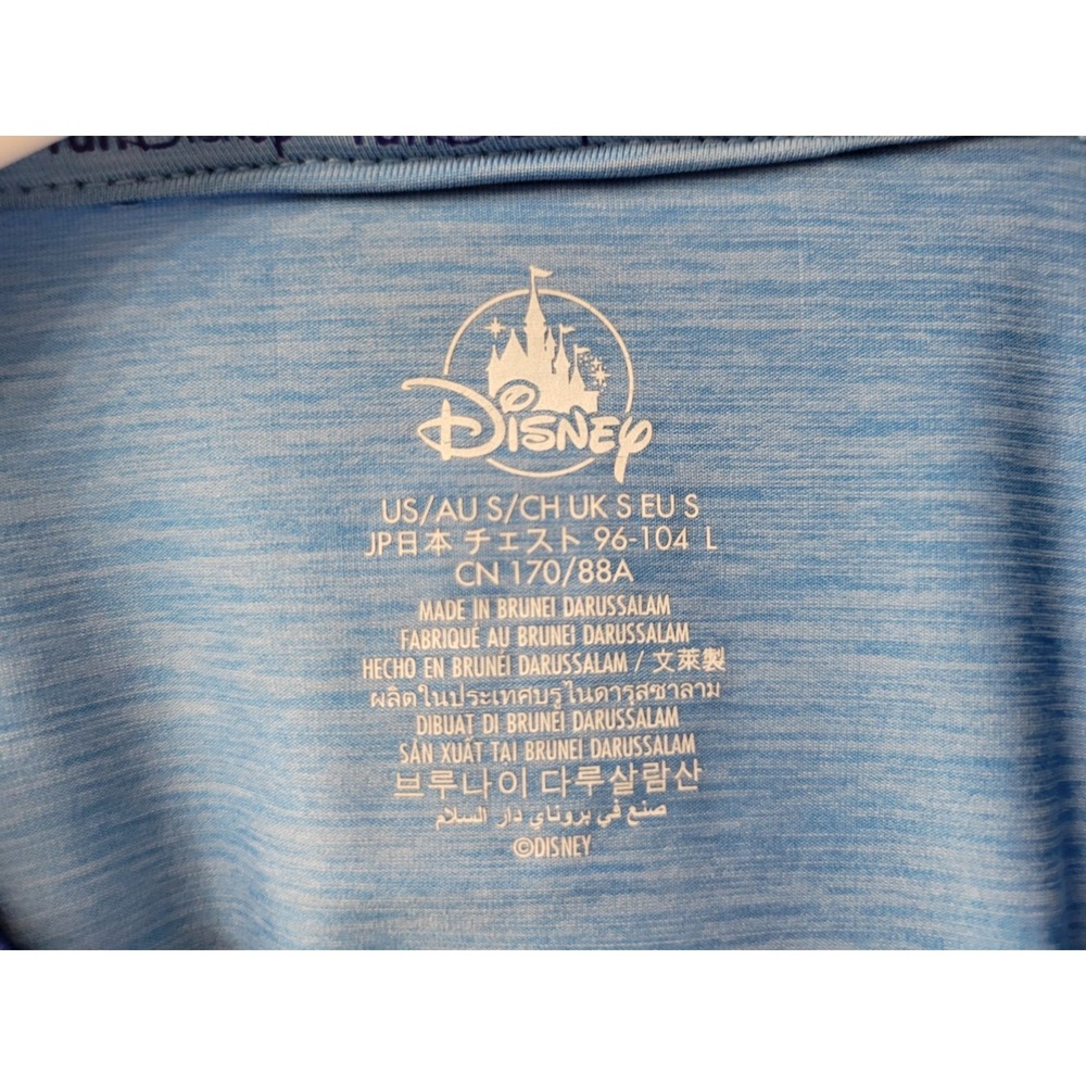 runDisney 2024 Walt Disney World Marathon Weekend Long Sleeve Adult Small Blue - Picture 4 of 5